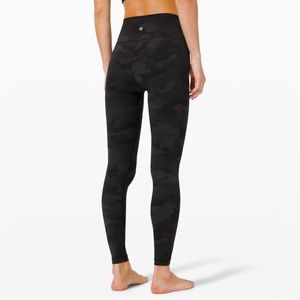 Lululemon Wunder Under High Rise Leggings in Camo